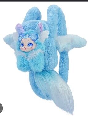 Dumia Plush Bag Crossbody Vinyl Face Angel Wings Gift Alternative